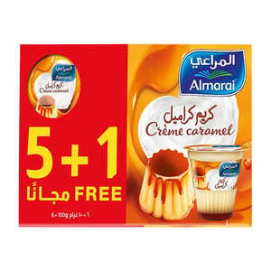 Almarai Cream Caramel 6 x 100 g