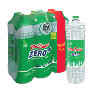 Mai Dubai Alkaline Zero Sodium Water 6 x 1.5 Litres