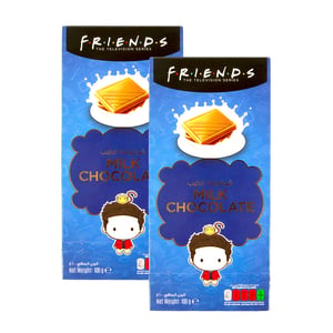 Friends Milk Chocolate 2 x 100 g