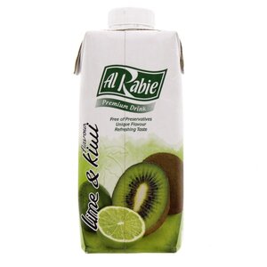Al Rabie Lime And Kiwi Flavour Premium Drink 250 ml