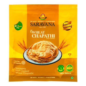 Saravana Wheat Chapathi 10+2