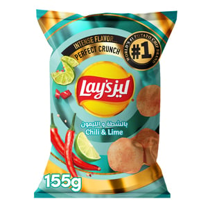 Lay's Chilli & Lime Chips 155 g