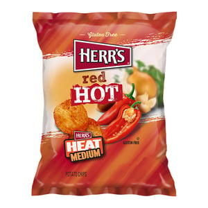 Herr's Red Hot Potato Chips 28 g
