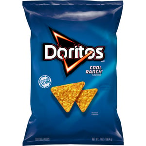 Doritos Cool Ranch Flavored Tortilla Chips 198.4 g