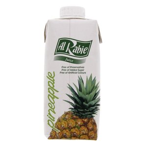 Al Rabie No Added Sugar Pineapple Juice 250 ml
