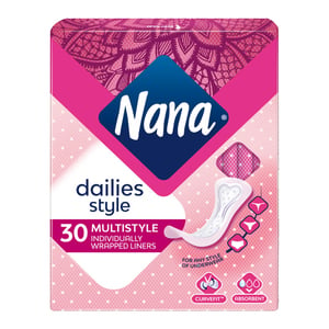 Nana Dailies Style Panty Liners 30 pcs