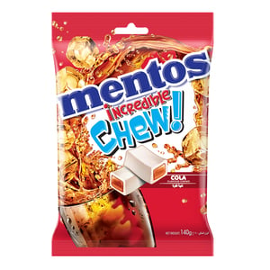 Mentos Incredible Chew Cola Flavour 140 g