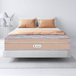 Sleepwell Spring Fresh Classic , 3 Zone Profiled Resitec Foam , King Bed Size , Pocket Spring , Neem Fresche Technology , Anti Sag Mattress (200L x 180W x 25H cm)