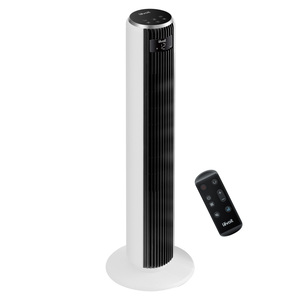 Levoit Tower Fan, 4 Speed Settings, White & Black, LTF-F362-WAE