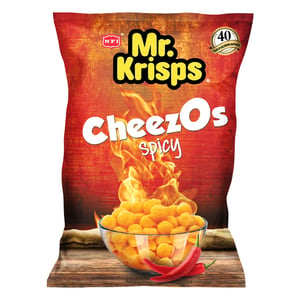 Mr. Krisps Spicy Hot Cheezo's 80 g