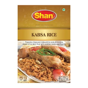 Shan Arabic Spice Mix Kabsa Rice 60 g