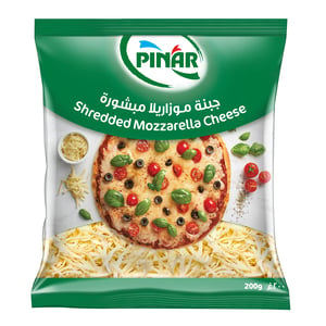 Pinar Shredded Mozzarella Cheese 200 g