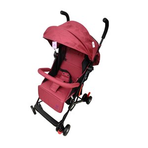 Happy Well Foldable Baby Buggy 608-A Red A24