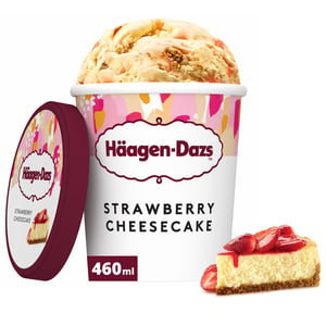 Haagen-Dazs Strawberry Cheese Cake Ice Cream 460 ml