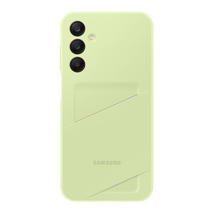 Samsung A25 Case with Card Slot, Lime, EF-OA256TMEGWW