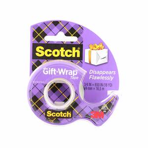 Scotch Gift Wrap Tape19mmx16.5mtr