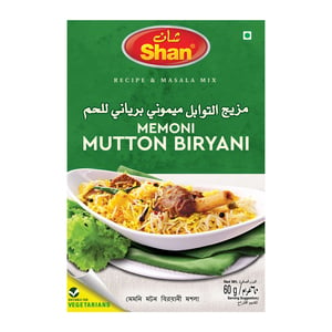 Shan Memoni Mutton Biriyani Masala 60 g