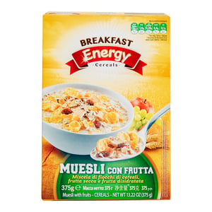 Breakfast Energy Muesli With Fruit 375 g