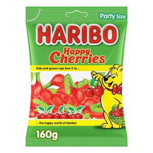 Haribo Happy Cherries Gummy Candy 160 g