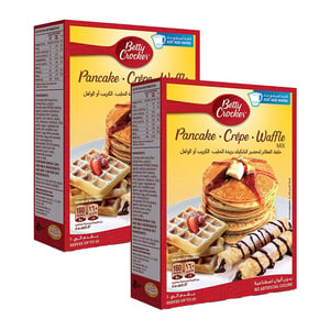 Betty Crocker Pancake Crepe Waffle Mix 2 x 360 g