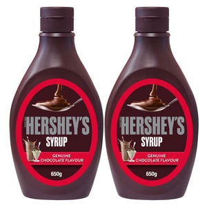 Hershey's Genuine Chocolate Flavour Syrup 2 x 650 g