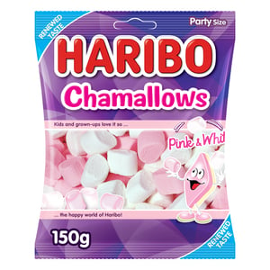 Haribo Pink & White Chamallows 150 g