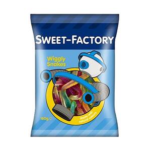 Sweet-Factory Wiggly Snakes Jelly 160 g