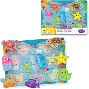 The Learning Journey My First Lift & Learn Under the Sea Puzzle, 8 pcs, Assorted, 285329