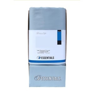 Decora D-Essentials Solid Quilt Cover 160x200cm Blue