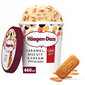 Haagen-Dazs Caramel Biscuit & Cream Ice Cream 460 ml