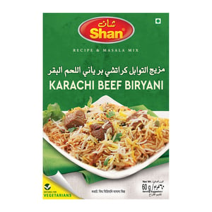 Shan Karachi Beef Biriyani Masala 60 g