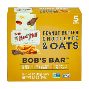 Bob's Red Mill Peanut Butter Chocolate & Oats Bob's Bar 5 pcs 210 g