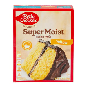 Betty Crocker Super Moist Yellow Cake Mix 375 g