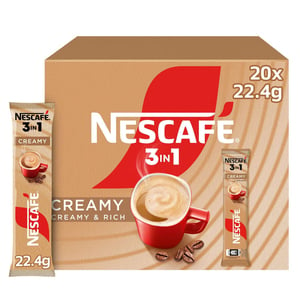 Nescafe 3in1 Creamy Latte 20 x 22.4 g