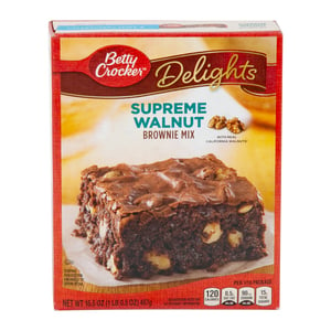 Betty Crocker Supreme Walnut Brownie Mix 467 g