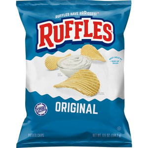 Fritolay Ruffles Original Potato Chips 184.2 g