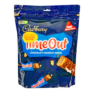 Cadbury Chocolaty Time Out Crunchy Wafer Value Pack 247.2 g