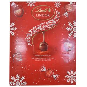 Lindt Lindor Milk Chocolate Advent Calendar 300 g