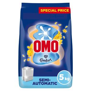 Omo Semi-Automatic Laundry Detergent Powder, Touch of Comfort 5 kg