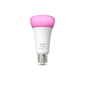 Philips Hue White and Colour Ambiance E27 Smart Light Bulb, 13 W-100 W, 1600 Lumen