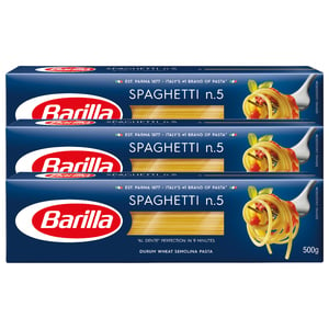 Barilla Spaghetti No.5 3 x 500 g