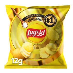 Lay's Salted Potato Chips 21 x 12 g