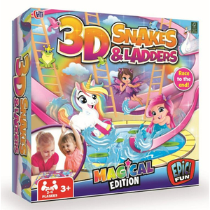 Epic 3D Snakes & Ladders Play Game, 1375956