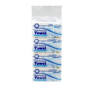 Soft N Cool Multi Purpose Towel 2ply 4 x 150 Sheets