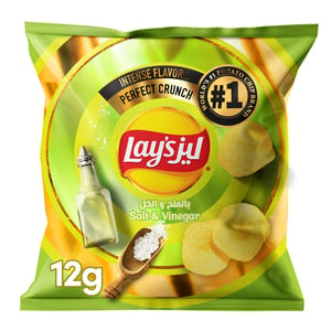 Lay's Salt & Vinegar Potato Chips 21 x 12 g