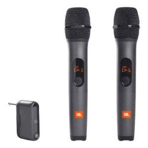 JBL Party Box Wireless Microphone Sets, 2 pcs, Black