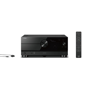Yamaha Aventage 9.2-Channel AV Receiver with 8K HDMI and MusicCast, 150W, Black, RX-A6ABL