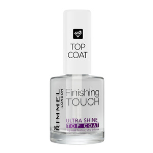 Rimmel London Finishing Touch Ultra Shine Top Coat Nail Polish, 12 ml - 0.4 fl oz