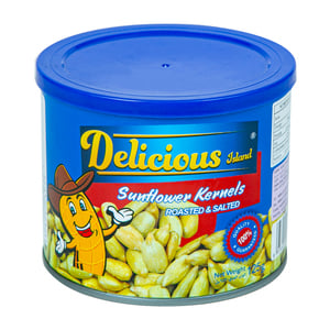 Delicious Island  Sunflower Kernels Roasted & Salted 125 g