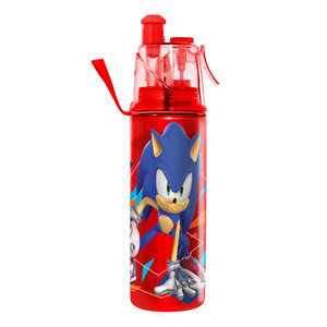 Sonic Transparent Water Bottle 600ml